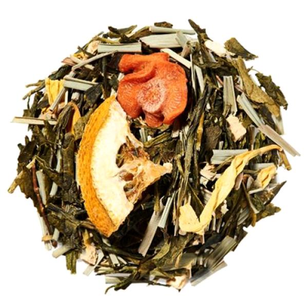 Чай зеленый ароматизированный Країна Чаювання Имбирь лемонграсс 100 г